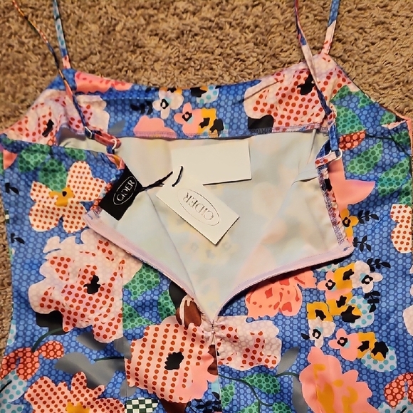 Cider Polkadot And Floral Cami Dress - Picture 9 of 9